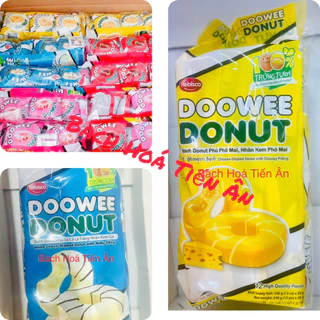 Bịch 12 Chiếc Bánh Donut Doowee Rebisco 360gr( 12 cái x 30g )