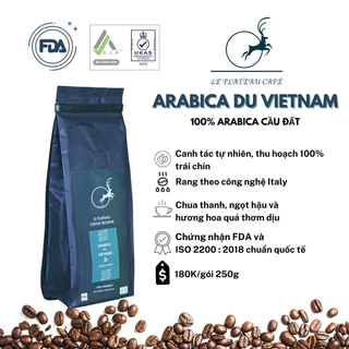 Cà phê đặc sản Arabica Việt Nam, cà phê gu tây nhẹ nhàng, ít say, cà phê nguyên chất, 250g chuẩn xuất khẩu