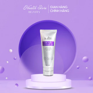 Sữa rửa mặt Detox Cleansing Gel 120ml làm sạch sâu cân bằng độ pH giúp chống oxy hóa dưỡng da sáng mịn