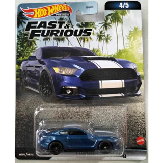 Xe mô hình Hot Wheels 2023 fast & furious Custom Mustang