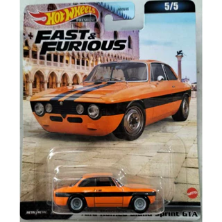 Xe mô hình Hot Wheels 2023 Fast & Furious Alfa romeo giulia Sping gta