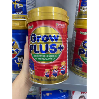Sữa bột Nuti growplus đỏ dưới 1 tuổi lon 350g( mẫu mới)