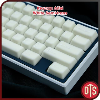 Keycap Aifei White Semi-transparent | ABS double-shot | Cherry profile | DoubleT DTS