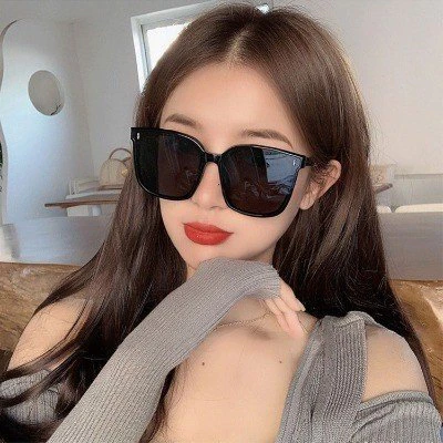 Combo 2  Kính Mát Gọng Vuông oversized Chống Tia uv400 Thời Trang Cho Nam Nữ