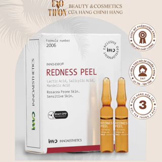 Innoaesthetics ,Tinh Chất Peel INNO - EXFO REDNESS PEEL  , dành Cho Da Nhạy Cảm, Da Nhiễm Corticoid