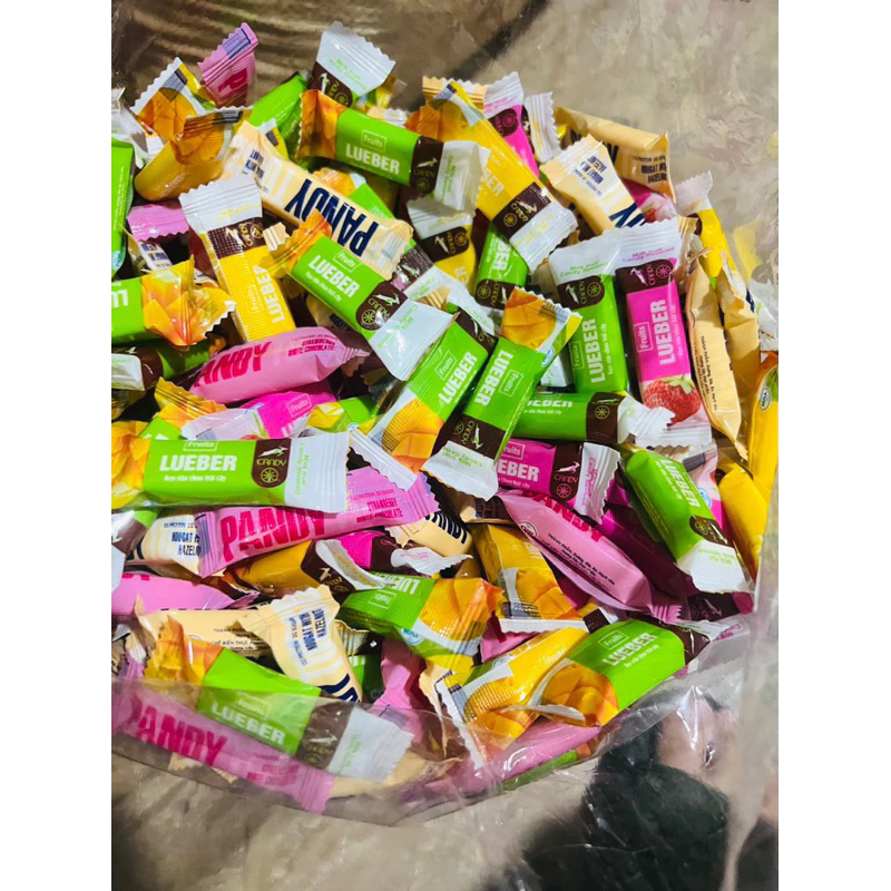 Kẹo Sữa Chua Trái Cây Mix Các Vị 500gr