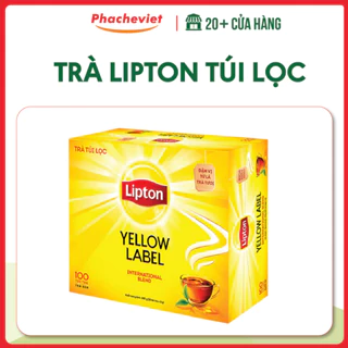 Lipton Nhãn Vàng 100 Gói, 25 Gói [Hàng Công Ty và Nhập Khẩu Chính Hãng]