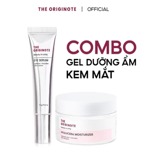 Combo Gel dưỡng ẩm + Kem mắt The Originote Combo Eye Serum & Hyalucera Moisturizer