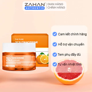 Kem dưỡng sáng da The Pure Jeju Tangerine Vita C Cream Prettyskin