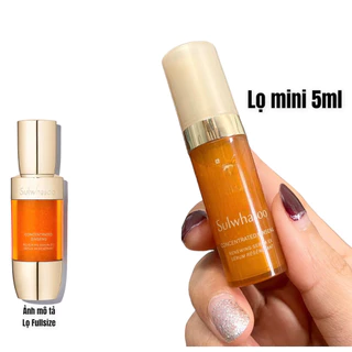 [Mini 5ml] Tinh Chất Nhân Sâm Sulwhasoo chống lão hóa - Concentrated Ginseng Renewing Serum EX 5ML  1. Công Dụng