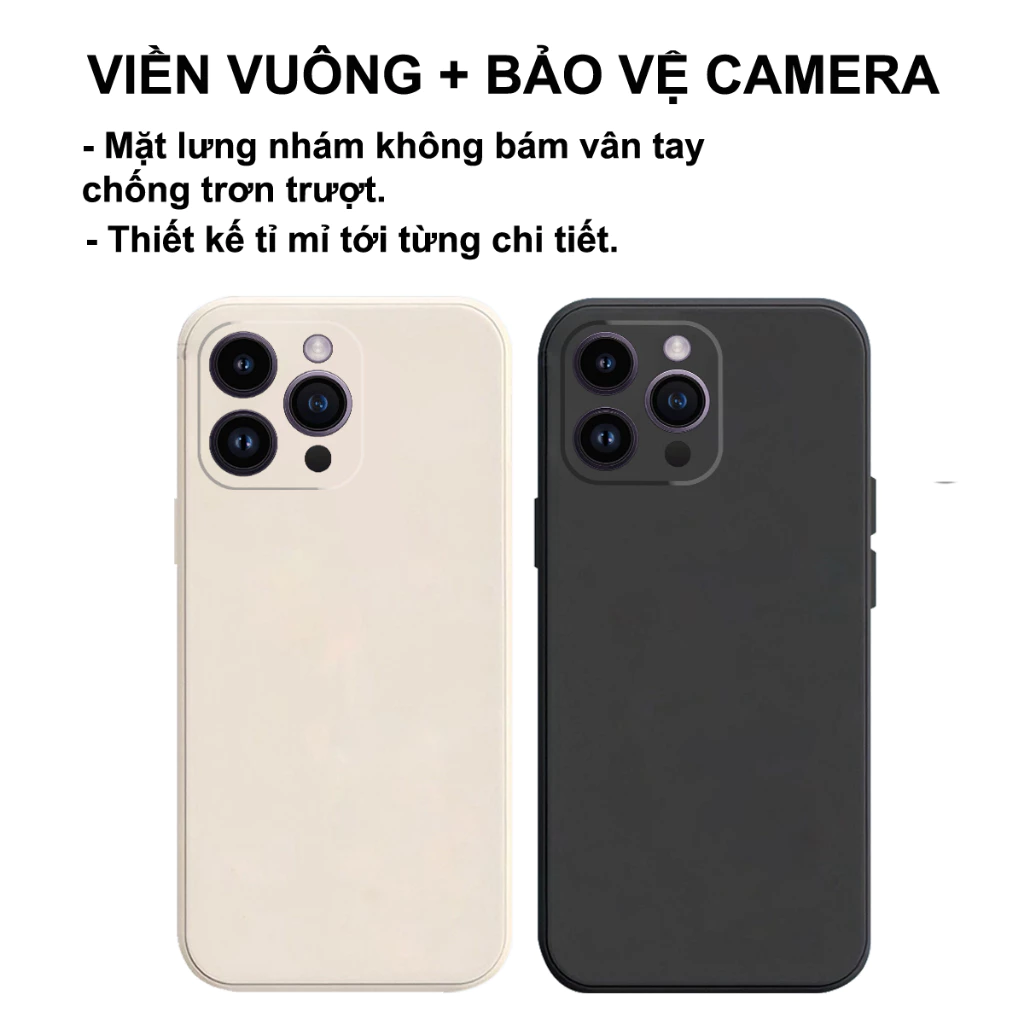 Ốp lưng Iphone 13-IPHONE 13 PRO-IPHONE 13 PRO MAX cạnh vuông,viền vuông,bảo vệ camera siêu rẻ