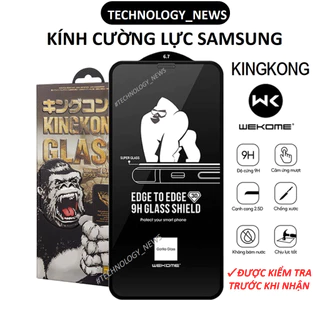 Cường lực KINGKONG Samsung A35 A55 A05 A05S A14 A24 A34 A54 A13 A12 A23 A22 A30 A32 A33 A52 A53 A71 A72 A73 A04 4G 5G