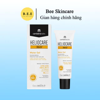 Kem Chống Nắng Heliocare Water Gel SPF50+ Kiềm Dầu, Giúp Giảm Mụn, Chống Lão Hóa, Bee Skincare