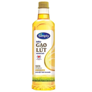 Dầu ăn simply gạo lứt