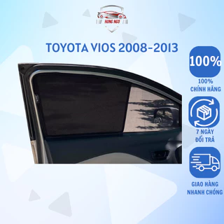 Rèm Che Nắng Xe Toyota Vios 2008-2013 Loại 1 Mr.OTO. Chuẩn Khít Theo Xe. Bảo Hành 2 Năm