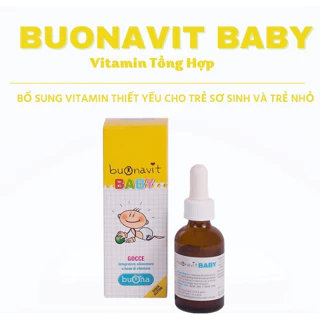 BuonaVit Baby – Siro Bổ sung Vitamin tổng hợp dành cho trẻ em, trẻ sơ sinh [LỌ 20ML]