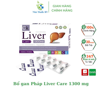 Bổ gan nhập khẩu  Pháp Liver Care 1300 mg