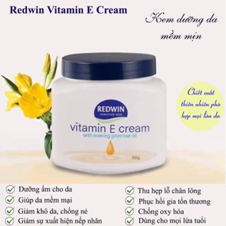 Kem dưỡng da Redwin Vitamin E Cream 300g nhập khẩu úc [Chính hãng]