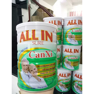 Sữa All in Sure canxi 900g dành cho người già, ngừa loãng xương và tiểu đường