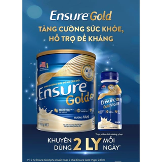 Lon Ensure Gold 850g hương vani ( mẫu mới )