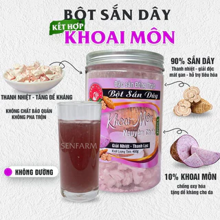 Bột Sắn Dây Khoai Môn Senfarm - Thanh nhiệt - Mát gan