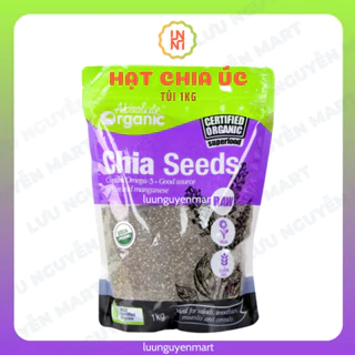 Hạt Chia Úc Organic - Túi 1kg