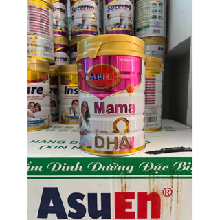 Sữa bầu Asuen mama lon 900g - Hương vani - Sữa cho mẹ bầu mang thai và cho con bú