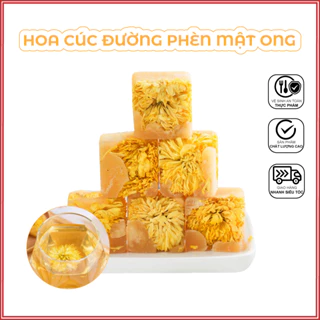 Trà hoa cúc đường phèn mật ong