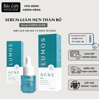 Serum giảm mụn Lumos Acne, serum giảm mụn mờ thâm và dưỡng trắng da mặt