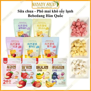 Sữa chua - phô mai khô Bebedang Hàn Quốc 16 gam