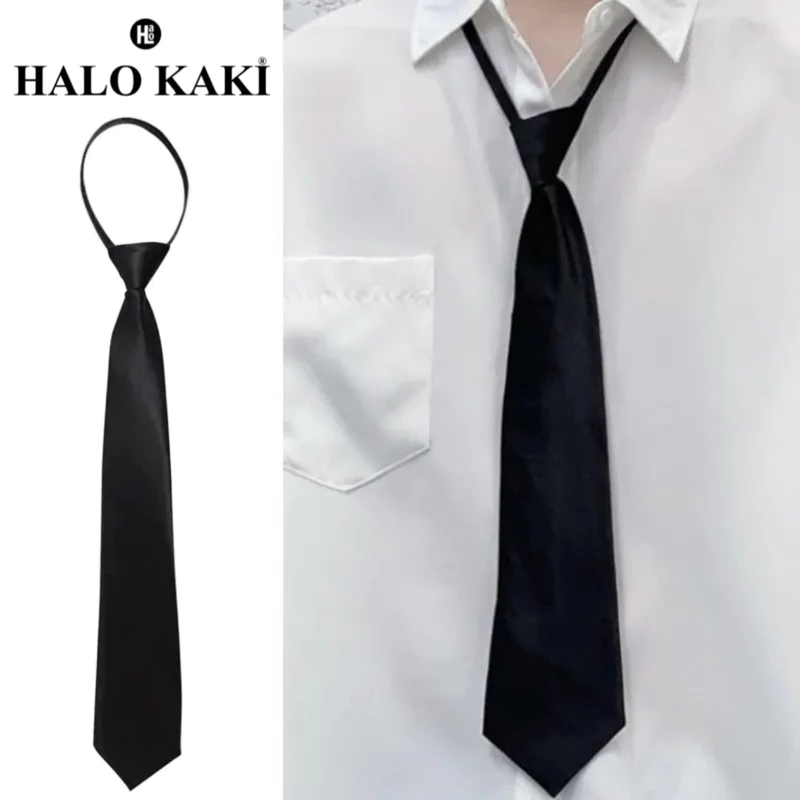 CÀ VAT  HÀN QUỐC CAO CẤP THẮT SẴN KHOÁ KÉO MUA VỀ LÀ ĐEO VÔ THÔI - DÀI 40cm RỘNG ĐUI 8cm