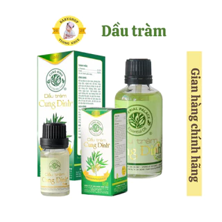 Dầu tràm Cung Đình Gold 10ml 50ml 100ml Dầu tràm cho bé từ sơ sinh - Chiết xuất từ cây Tràm Gió