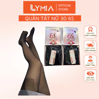 Quần tất nữ 3D 6S đánh lừa thị giác LYMIA thật chân co giãn đàn hồi siêu tốt QT01