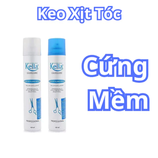 KEO XỊT TÓC KELLA TẠO KIỂU TÓC - GIỮ NẾP CỨNG VÀ MỀM