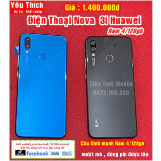 Điện Thoại  Nova 3i Ram4/128G Huawei