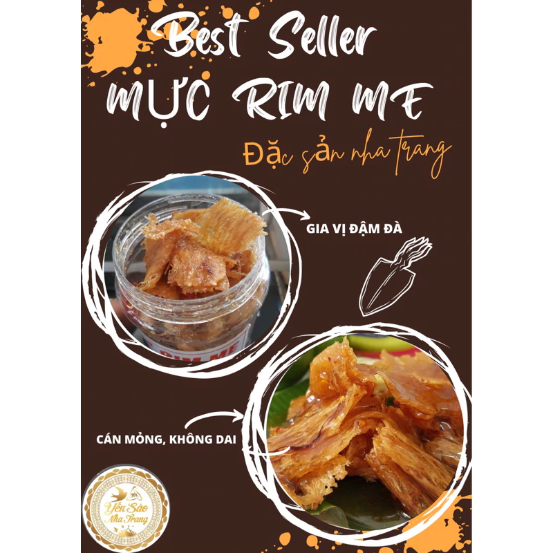 Hũ Mực Rim Me 200Gr