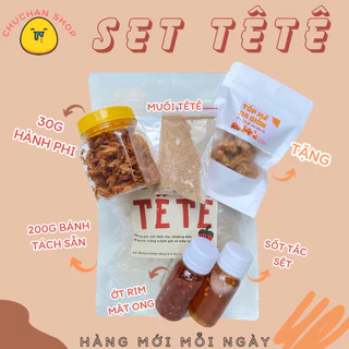 ChuChan Bánh tráng muối hành phi TETE