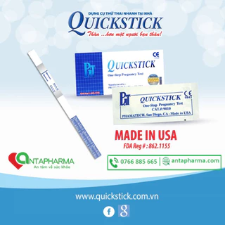 Que thử thai QUICKSTICK - Nhập khẩu từ USA, test thai sớm nhanh Quick Stick