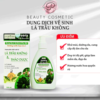 [CHE TÊN] Dung Dịch Vệ Sinh Lá Trầu Không Juory - Chai 150ml