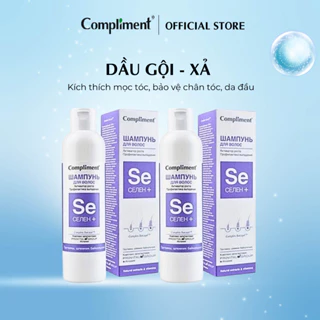 Dầu gội - xả Compliment SE kích thích mọc tóc, giảm gãy rụng 200ml/chai