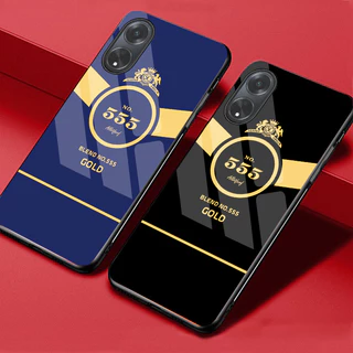 Ốp Lưng OPPO A18, A38, A58, A78, A98 Lưng Kính Cường Lực Cao Cấp