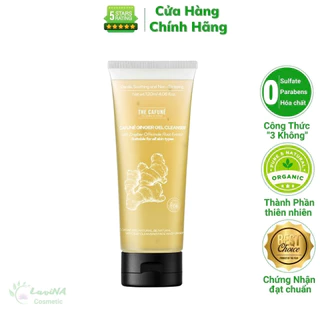 Sữa Rửa Mặt Cho Da Dầu Mụn The Cafune 120ml Srm Gừng Trắng Da Ngừa Mụn Kiềm Dầu Sạch Sâu Dịu Nhẹ Nam Nữ Tuổi Dậy Thì