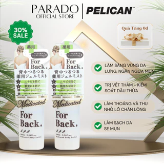 Xịt Giảm Mụn Lưng Pelican For Back Body Lotion 100ml Nhật Bản