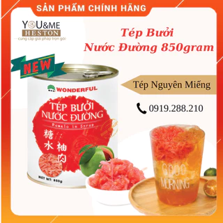 Tép bưởi nước đường Wonderful 850gram