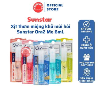 Xịt thơm miệng khử mùi hôi Sunstar Ora2 Me 6mL