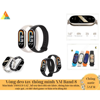 Vòng đeo tay thông minh XM MiBand 7 BHR4951GL - XM Miband8  M223B1-bản quốc tế