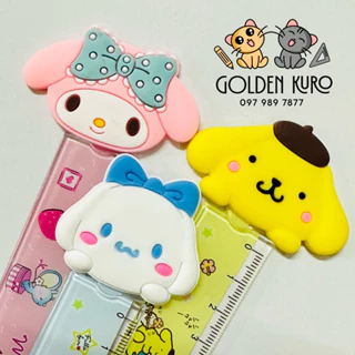 Thước kẻ 15cm Sanrio dễ thương