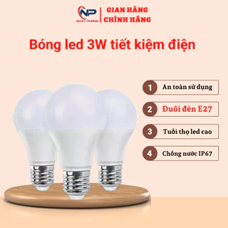 Bóng đèn led rời quả chanh 3W,7W,9W ánh sáng trắng,ánh sáng vàng dùng cho đèn học,trang trí ngoài trời