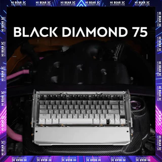 Bàn Phím Cơ Black Diamond 75 Bluetooth RGB Hot-Swap