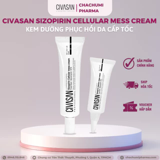 Kem Civasan Mess Cream phục hồi da nhạy cảm, mỏng yếu (35ml)